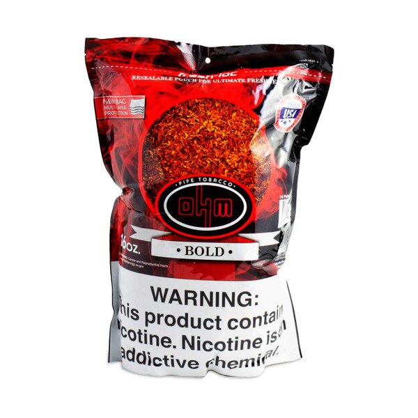 ohm blue tobacco Ohm Pipe Tobacco Bold Bag