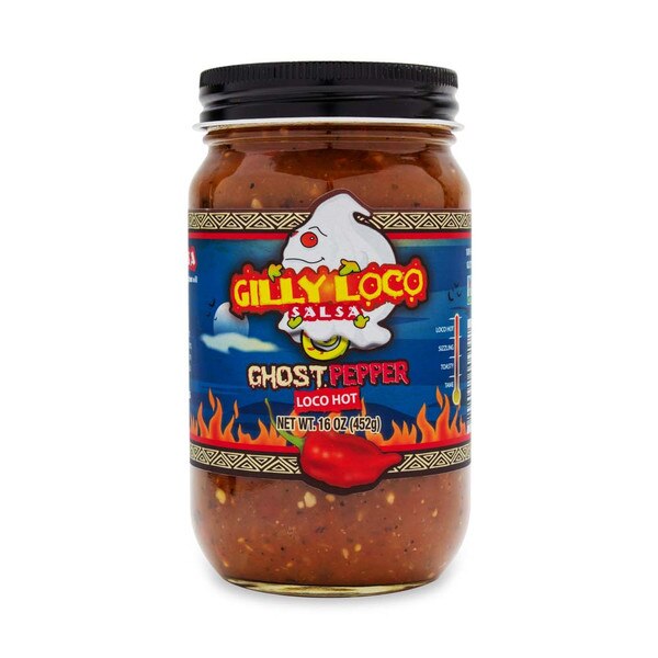 Gilly Loco Ghost Pepper Salsa Blue Sky Sales