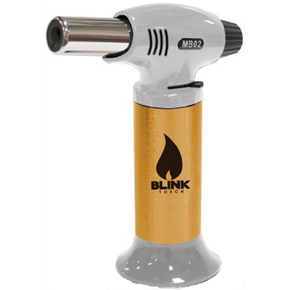 Blink Torch Lighter Mb02 Gold Blue Sky Sales