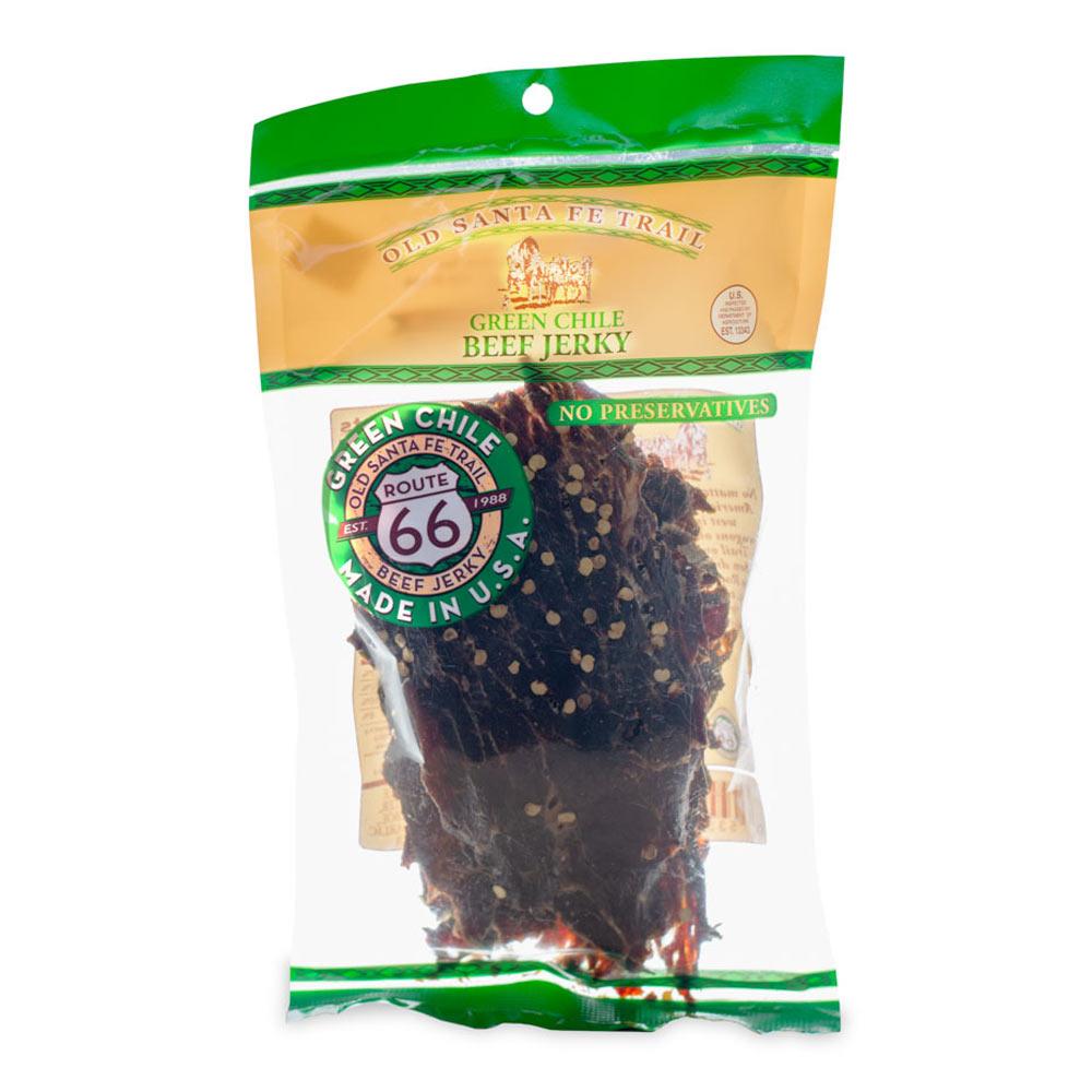 Osft Beef Jerky Green Chile 3 Oz Blue Sky Sales