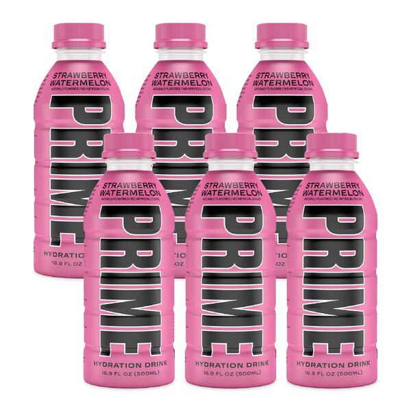 PRIME HYDRATION STRAWBERRY WATERMELON 16 OZ 12CT Blue Sky Sales